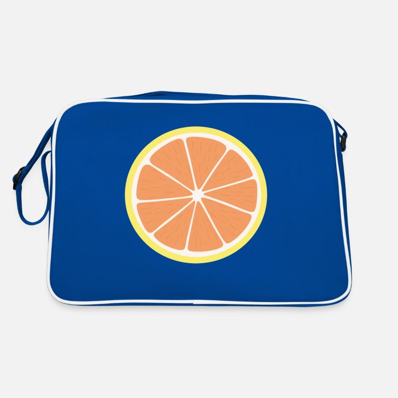 Grapefruit Slice Retro Bag