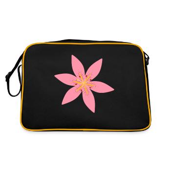 Fleur de lys - Sac Retro - noir/or - Dos