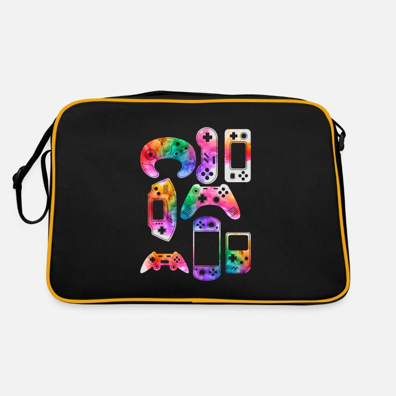 Video Game Controllers Retro Bag