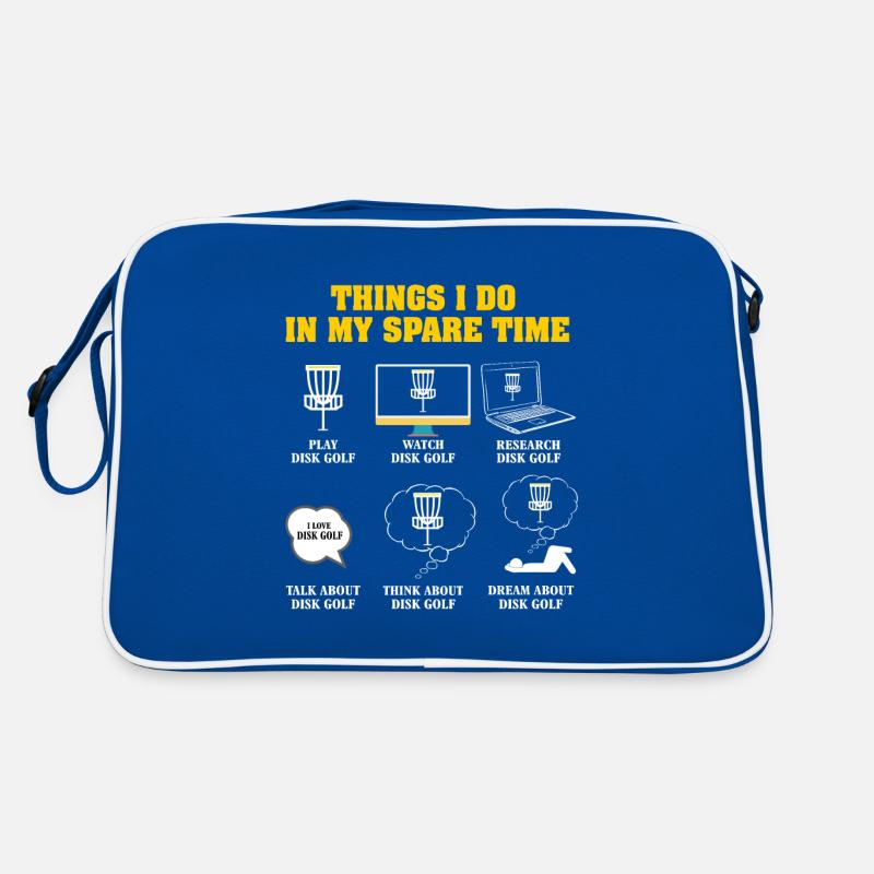 Dinge, die ich in meiner Freizeit mache Drive Disc Golf Retro Tasche