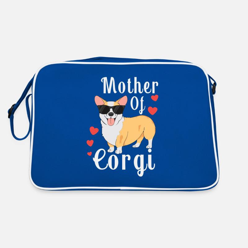 Corgi Mom - Mutter von Corgi Retro Tasche