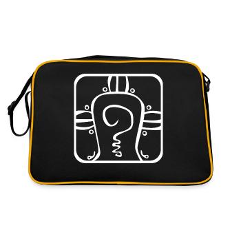 16 Kin Maya WHT Warrior - Retro Bag - black/gold - Back
