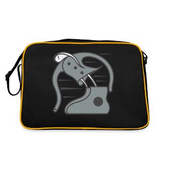 Contre toute attente - Sac Retro - noir/or - Dos