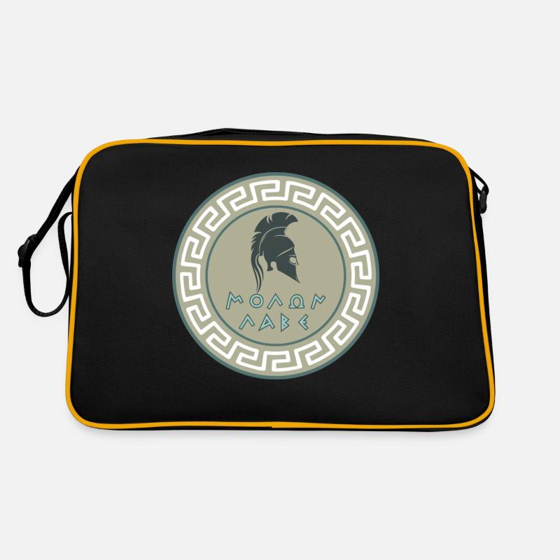 Spartan Molon Labe Retro Tasche