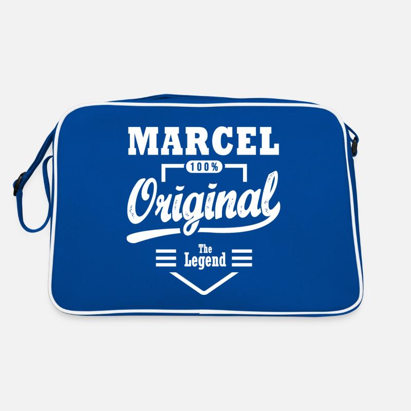 Marcel original personalized gift first name marcel Retro Bag