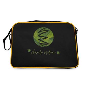 amoureux de la nature Amoureux de la nature - Sac Retro - noir/or - Dos