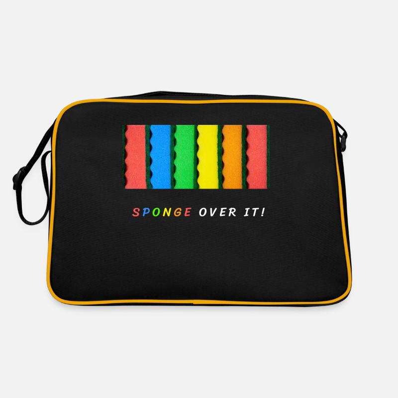 Schwamm drueber Retro Tasche