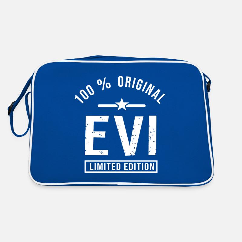 Evi personalized tshirt gift first name evi, Evi Retro Bag