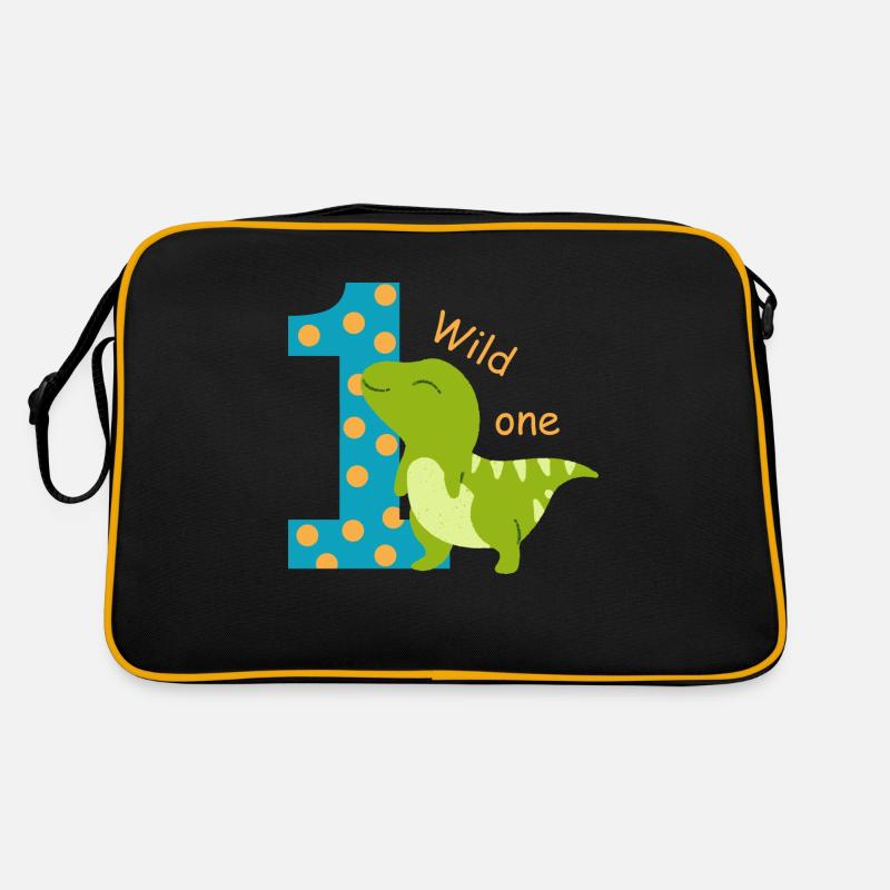 1. Geburtstag. erster Geburtstag Retro Tasche