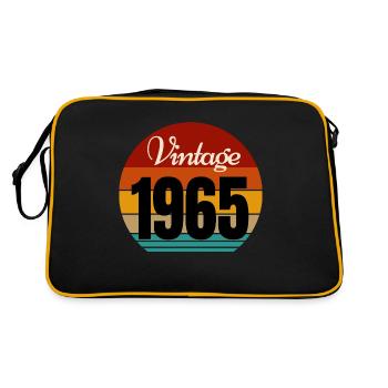 millésime 1965 - Sac Retro - noir/or - Dos