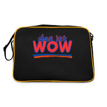 that's WOW - Retro Bag - black/gold - Back