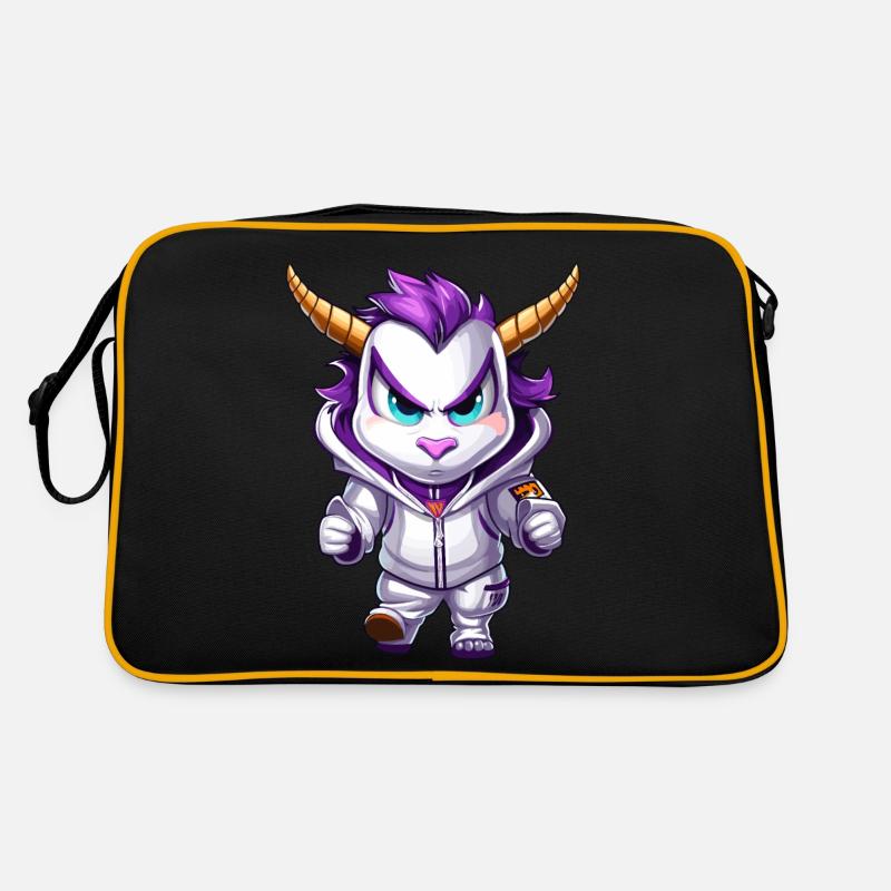Grim Unicorn Design - Mystical Magic Retro Bag
