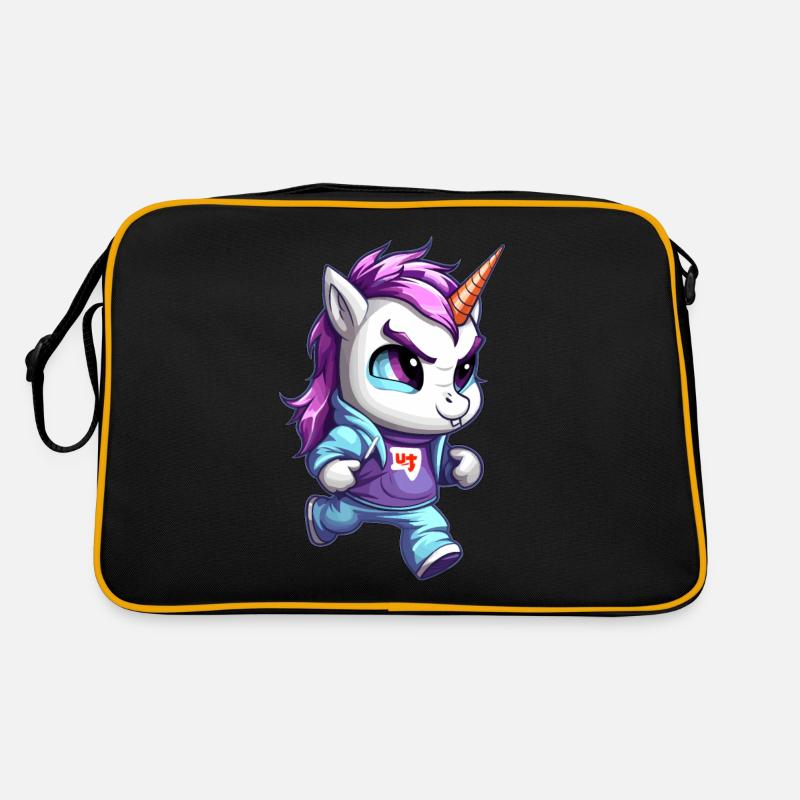Grim Unicorn Design - Mystical Magic Retro Bag