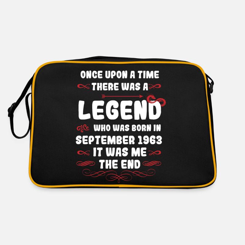 Es war einmal eine Legende. September 1963 Geburts Retro Tasche