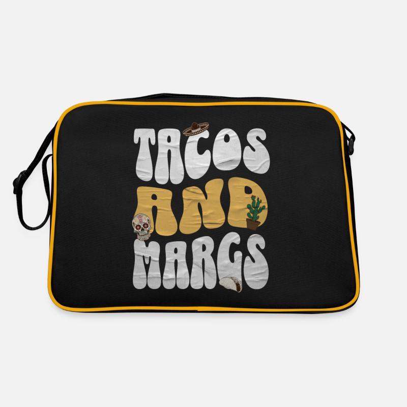 Taco - Retro Bag - black/gold