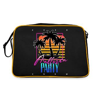 Majorque Party Crew 2028 (Garantie du prix le plus bas) - Sac Retro - noir/or - Dos