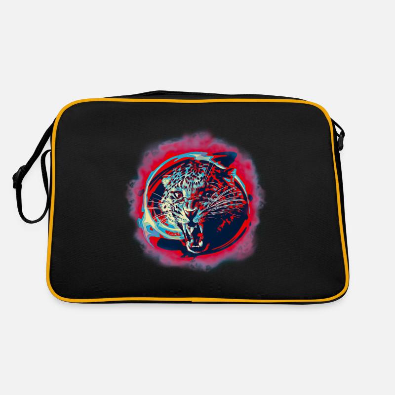 jaguard - Retro Tasche - Schwarz/Gold