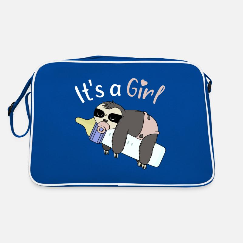 C’est un test de grossesse d’annonce de fille Sac Retro
