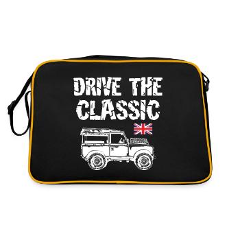 Drive the Classic - Retro Bag - black/gold - Back