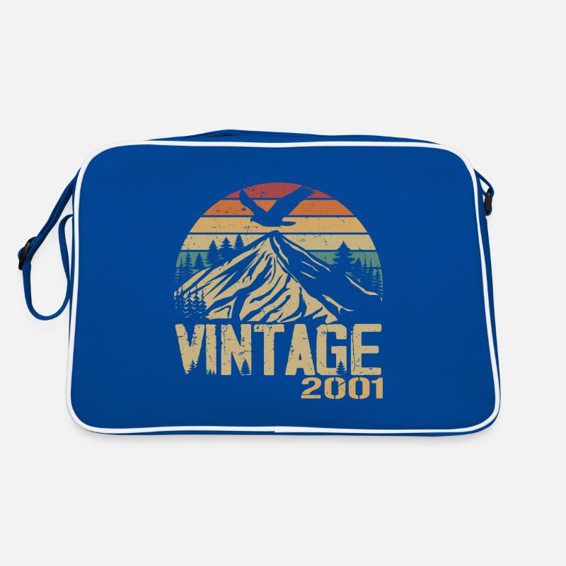 Jahrgang 2001 Retro 2001 Jubiläumsgeschenk Retro Tasche