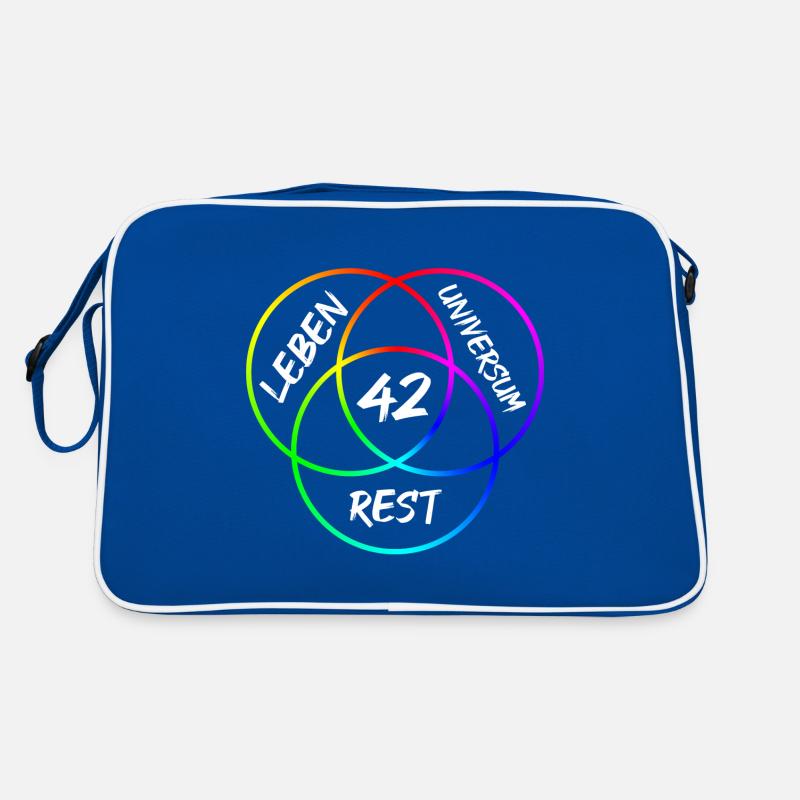 Antwort 42 Retro Tasche