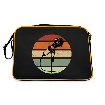 Chanteuse chanteuse - Sac Retro - noir/or - Dos