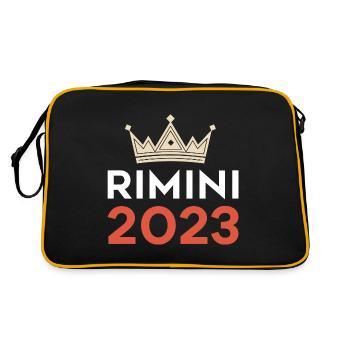 Rimini 2023 - Sac Retro - noir/or - Dos