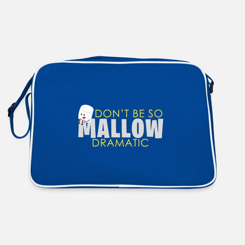 Marshmallow Dramatisch Spruch Retro Tasche