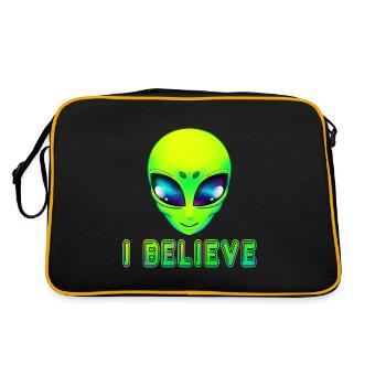 Extraterrestres extraterrestres - Sac Retro - noir/or - Dos