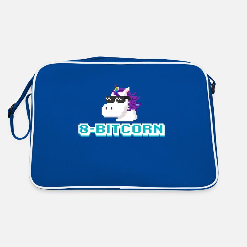 Ordinateur de jeu licorne 8 bits Sac Retro