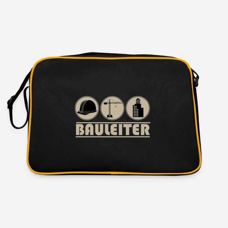 Bauleiter - Baustelle Retro Tasche