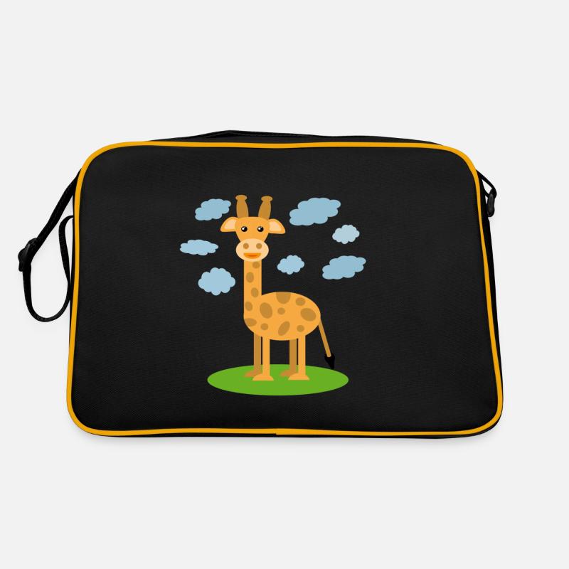 Giraffe Retro Tasche