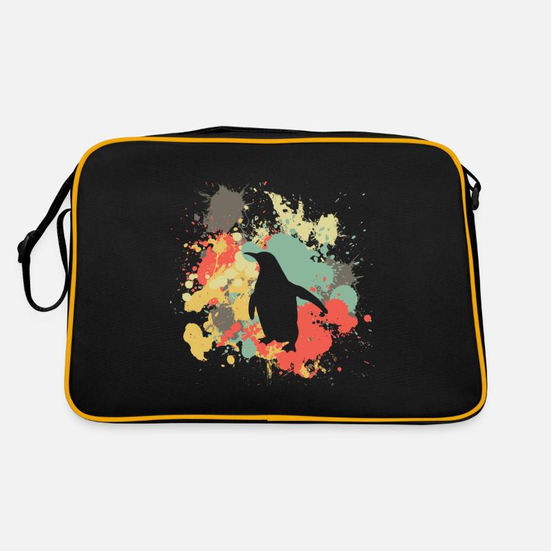 Pinguin Retro Tasche