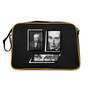 Too Kant - Retro Bag - black/gold - Back
