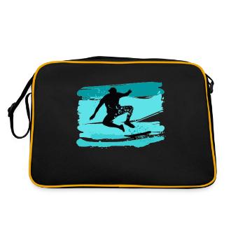 skater - Retro Bag - black/gold - Back