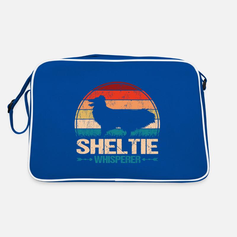 Sheltie Shetland Chien de berger Chuchoteur Sac Retro