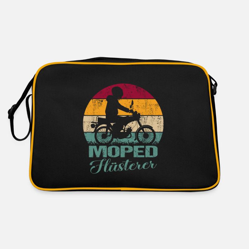 Moped DDR Mofa Ost S51 Flüsterer Retro Geschenk Retro Tasche