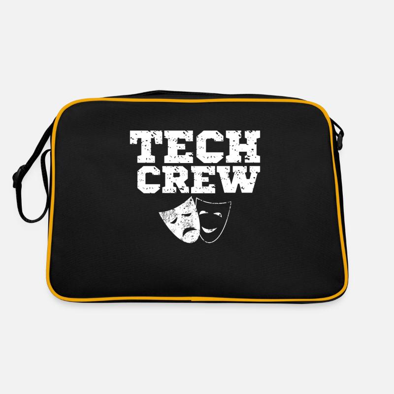 Tech Crew Sound Theater Uniform Musical Studio Retro Bag