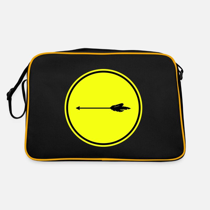 Icône en forme de flèche Sac Retro