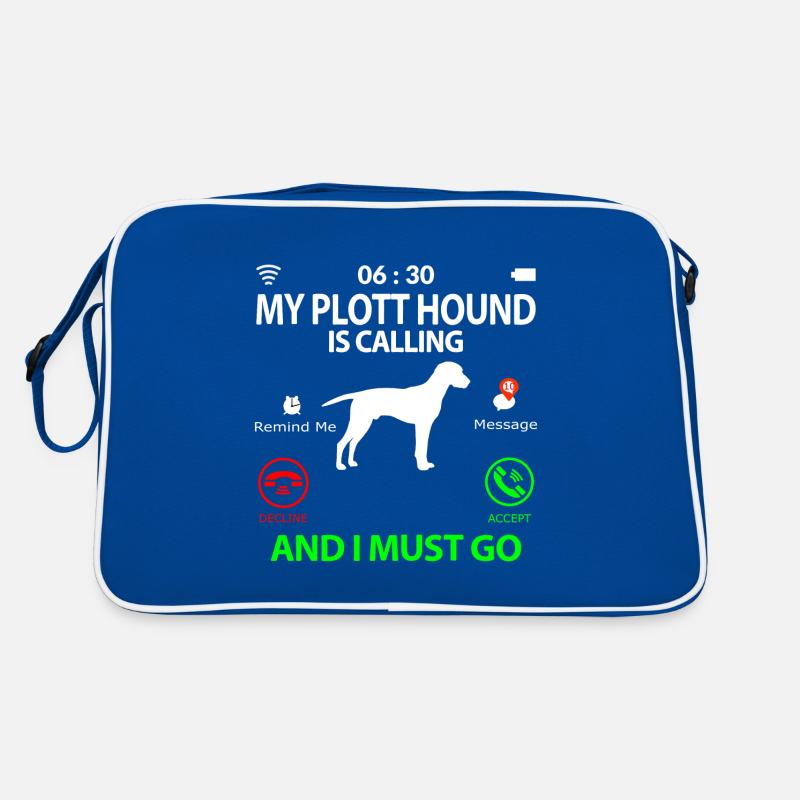 Plott Hound Plotthound Spruch Lustig Sprüche Retro Tasche