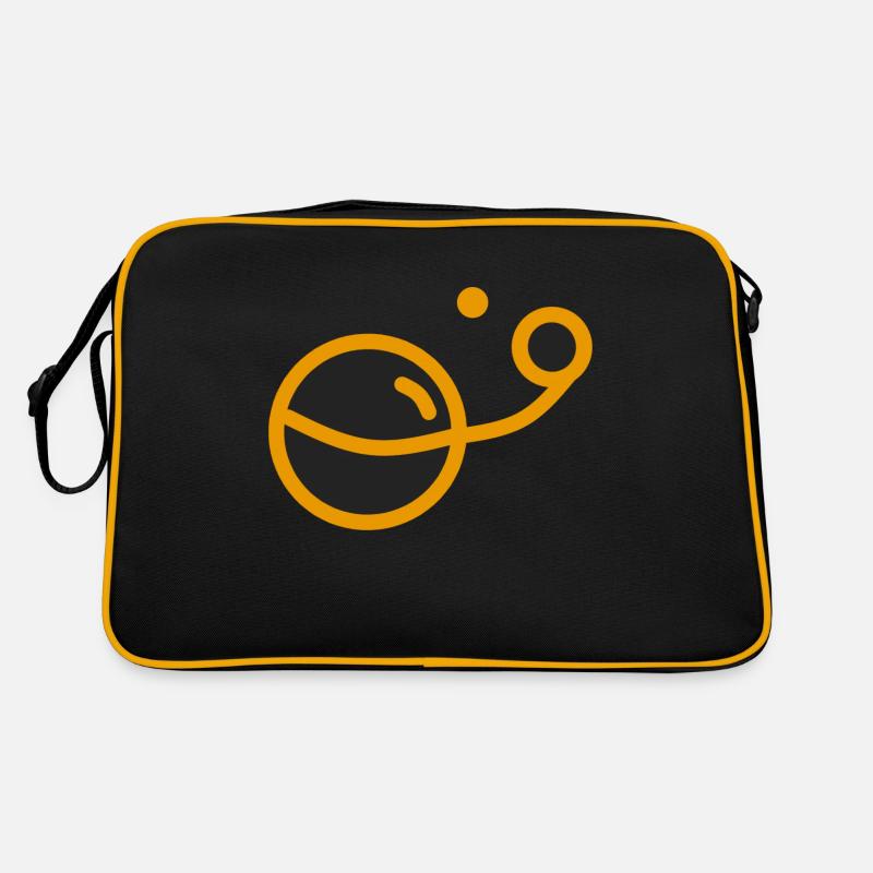 Universum - Retro Tasche - Schwarz/Gold