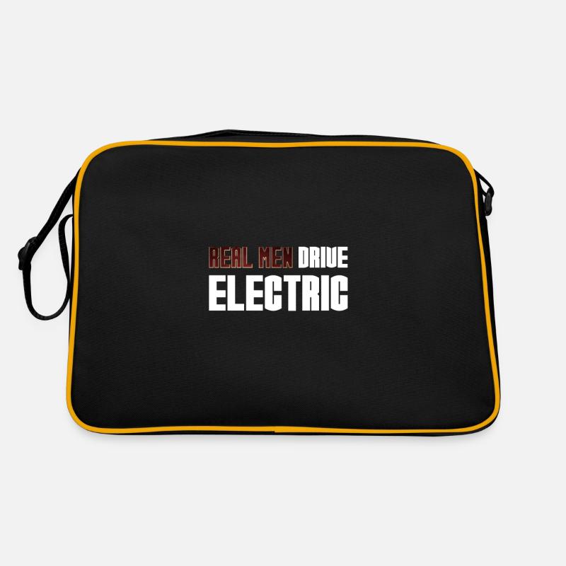 Real (Iron) Men Drive Electric Retro Tasche