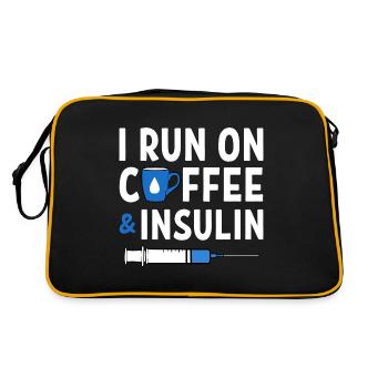 Diabetic Insulin - Retro Bag - black/gold - Back