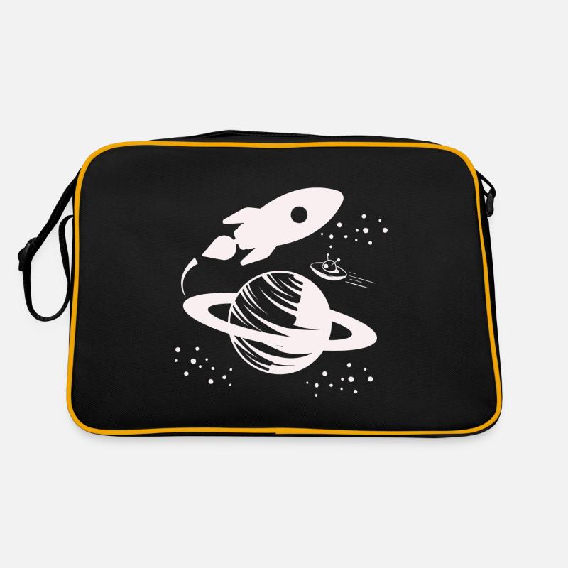 Astronaute - Space Rocket Universe Planet Sac Retro