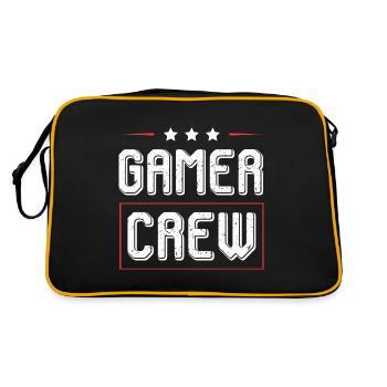 Équipage de joueurs - Sac Retro - noir/or - Dos