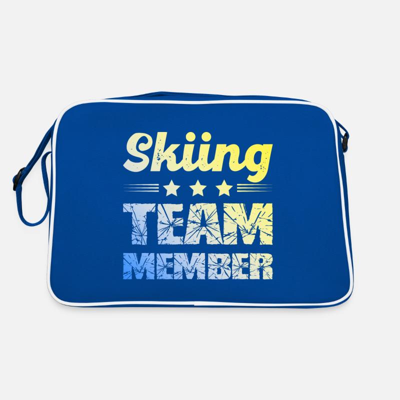 Skiing Team Retro Bag