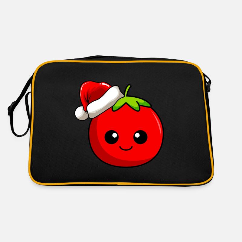 Noël de Noël de Noël de la tomate Sac Retro