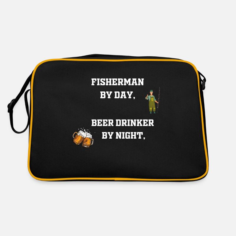 Fisherman by day, beer drinker by night Sac Retro