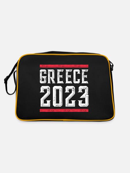 Greece 2023 - Retro Tasche - Schwarz/Gold