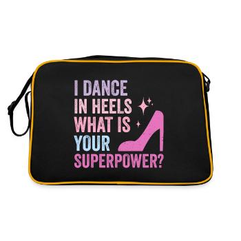 Formation en danse Ballroom Danse de couple - Sac Retro - noir/or - Dos
